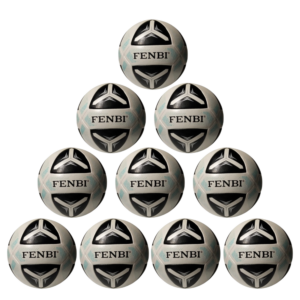 FENBI X Hybrid Fußball 10er-Set Größen 3 und 4