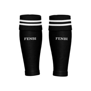 FENBI Fußballstutzen in Schwarz